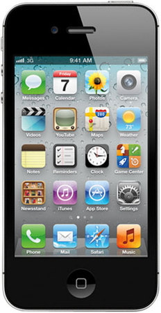 Смартфон APPLE iPhone 4S 16GB Black - Пыть-Ях